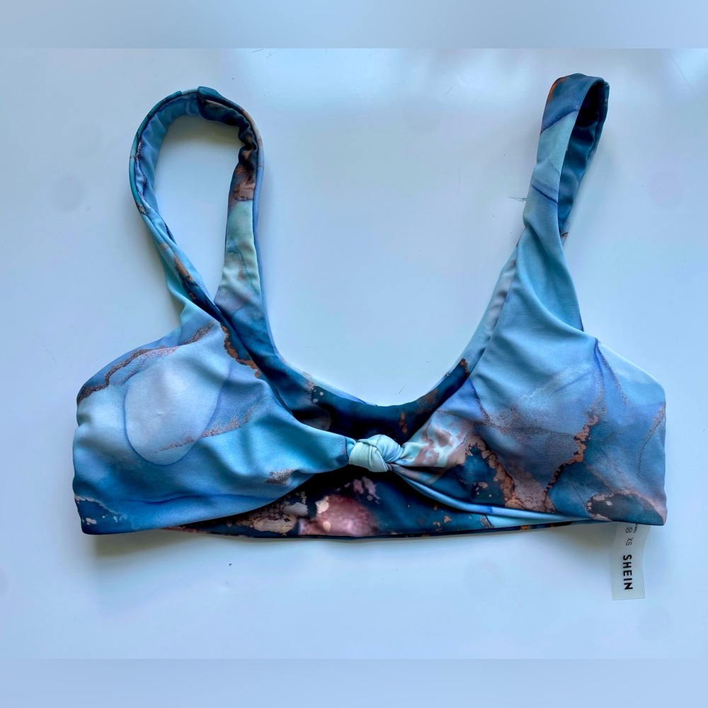 Tie Front Bikini Top, XS